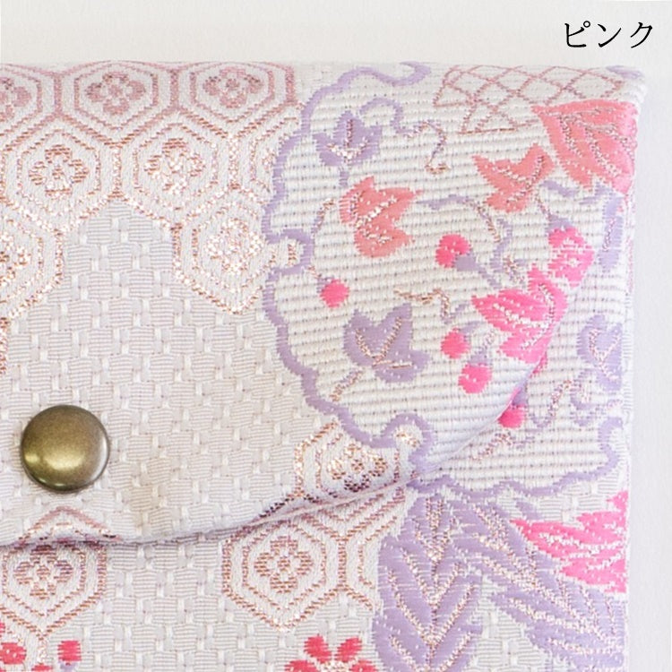御朱印帳入れ／亀甲地紋雪輪